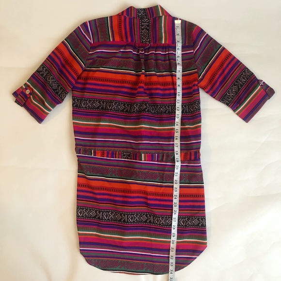 Lucy Love Drawstring Waist Half Sleeve Tunic - Picture 8 of 8